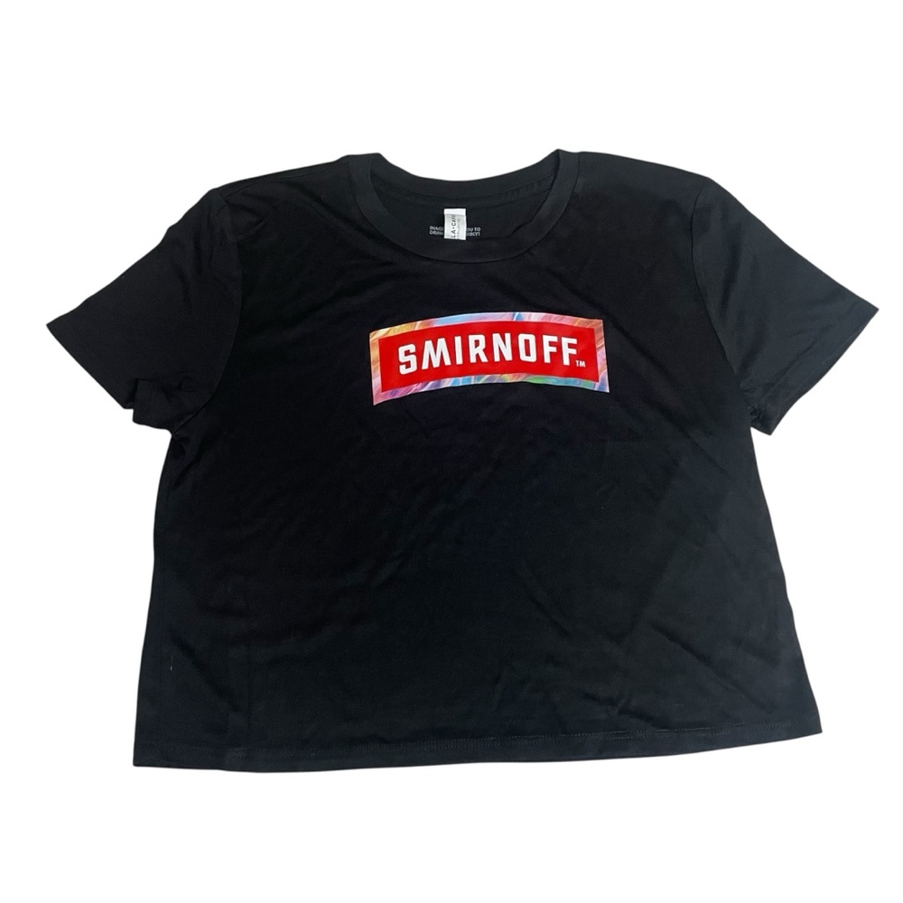Smirnoff Black Women’s Crop T-Shirt